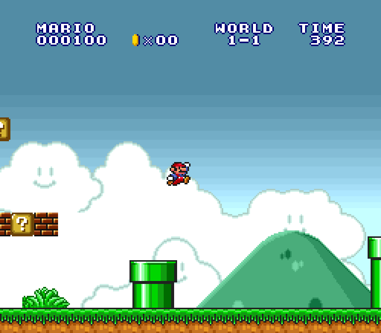 Super Mario Bros., World 1-1